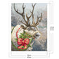 Ponto cruz estampado 11ct - Alce da neve (40*56cm)