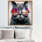 Diamond Painting - Full Round - Cool Cat