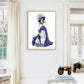 Diamond Painting - Full Round - Purple Dress Lady (30*45cm)