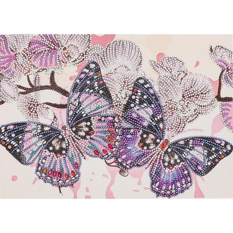 Diamond Painting - Crystal Rhinestone - Butterfly【diamondpaintingsart】