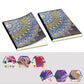 A5 5D Notebook DIY Part Special Shape Rhinestone Diary Book | Flower A4