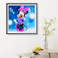11CT Stamped Minnie Mouse Printed Needlework Home Wall Decoration Ornament