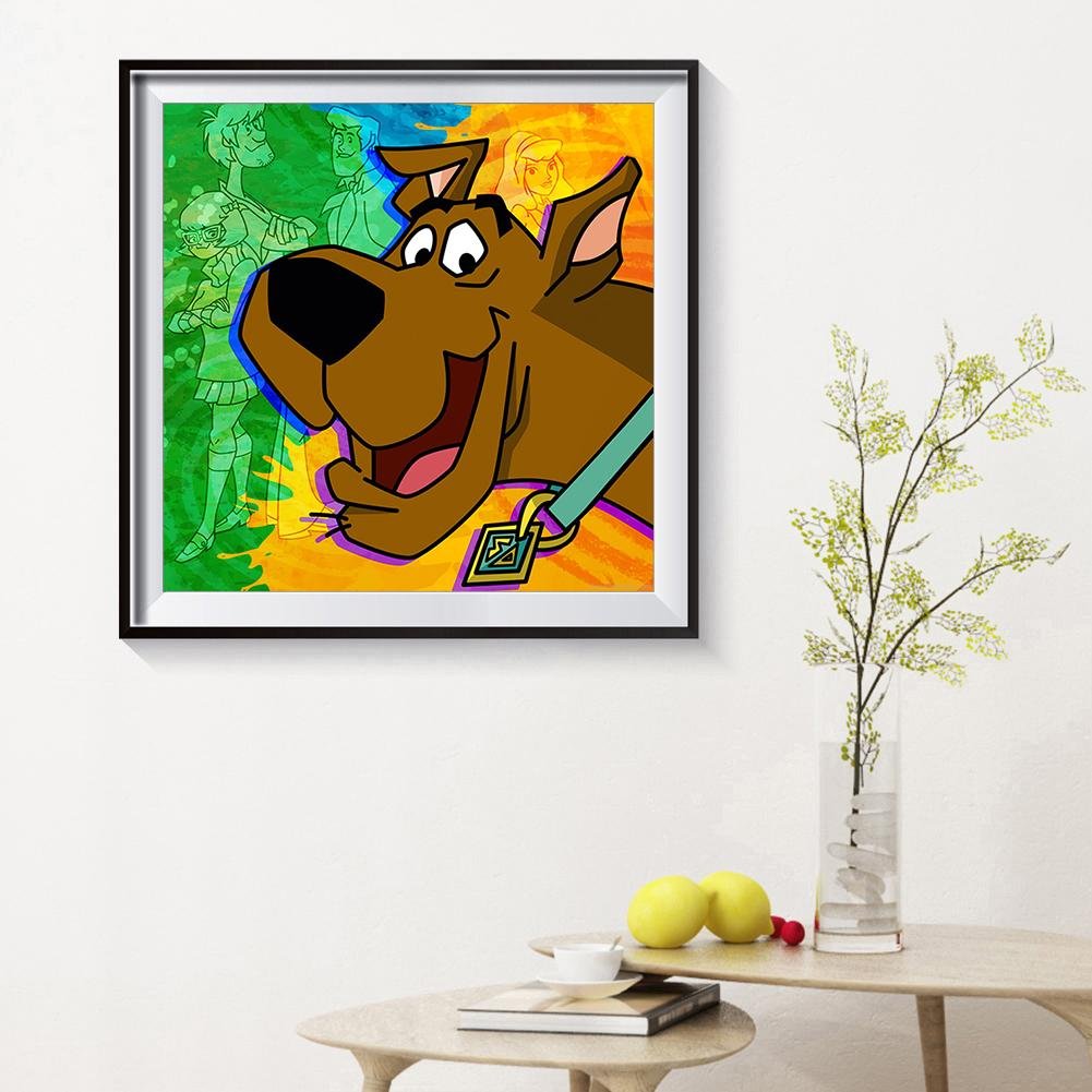Diamond Painting - Full Round - Scooby Doo