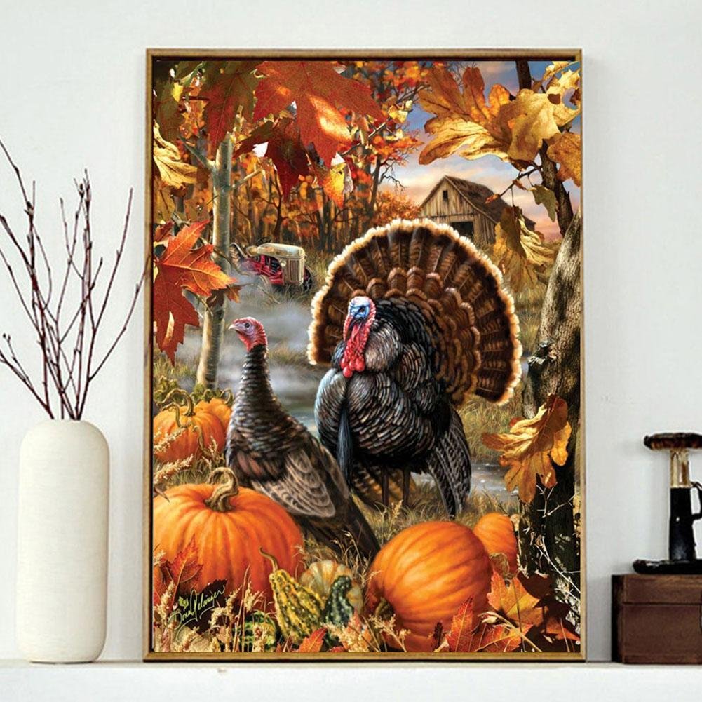Rooster Diamond Painting - Full Round - Novelty Chicken