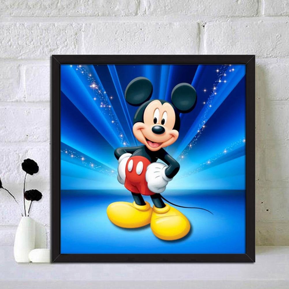 Pintura de diamantes - Ronda completa - Mickey Mouse B