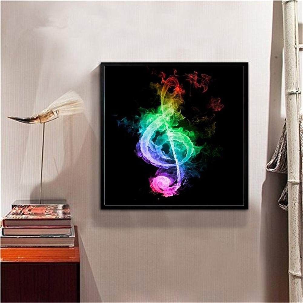 Diamond Painting - Full Round - Musical Note