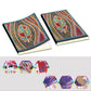 A5 5D Notebook DIY Part Special Shape Rhinestone Diary Book | Leaf