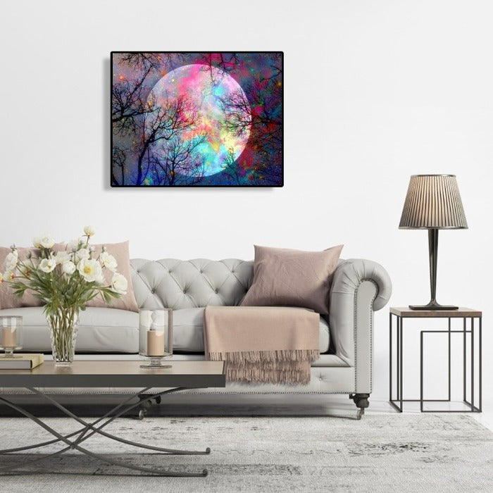Oil Coloring Canvas Paint Drawing Pictures Living Room Wall Art