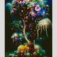 Full Round/Square Diamond Painting Kits | Colorful Flower 40x70cm 50x80cm B
