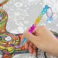 1pc Diamond Painting Colorful Point Drill Pen (With Pendant)