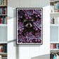 Diamond Painting - Full Round - Raccoon Flower