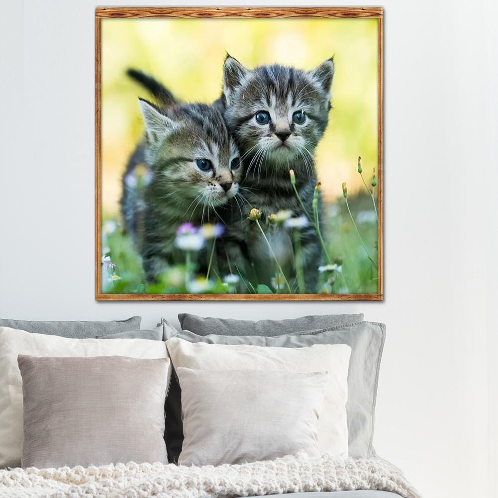 Diamond Painting - Full Round - Intimate Cats