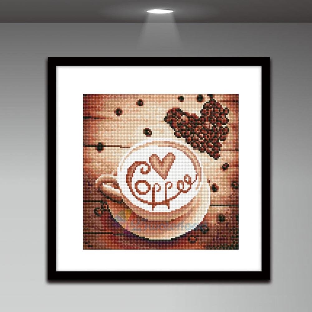 Diamond Painting - Full Round - A Cup Of Coffee