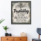 11ct Stamped Cross Stitch - Home Family Letters(46*52cm)