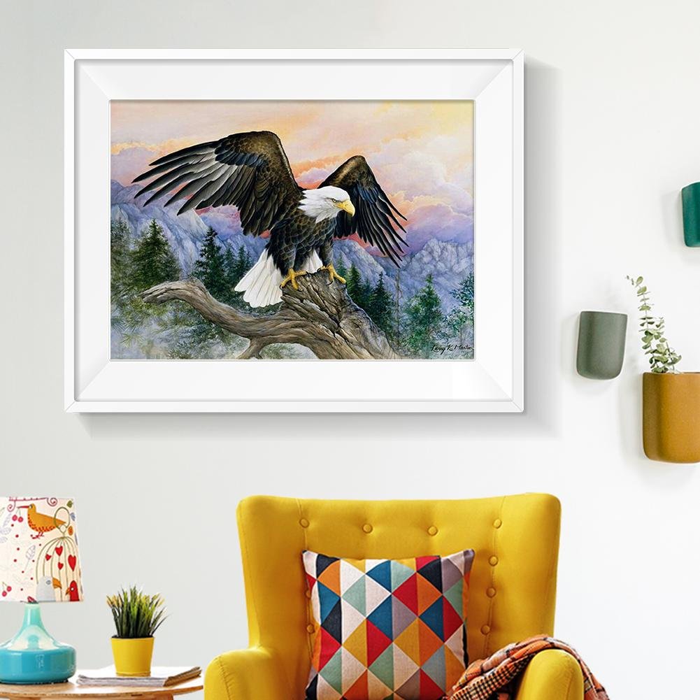 Diamond Painting - Full Round - Eagles B