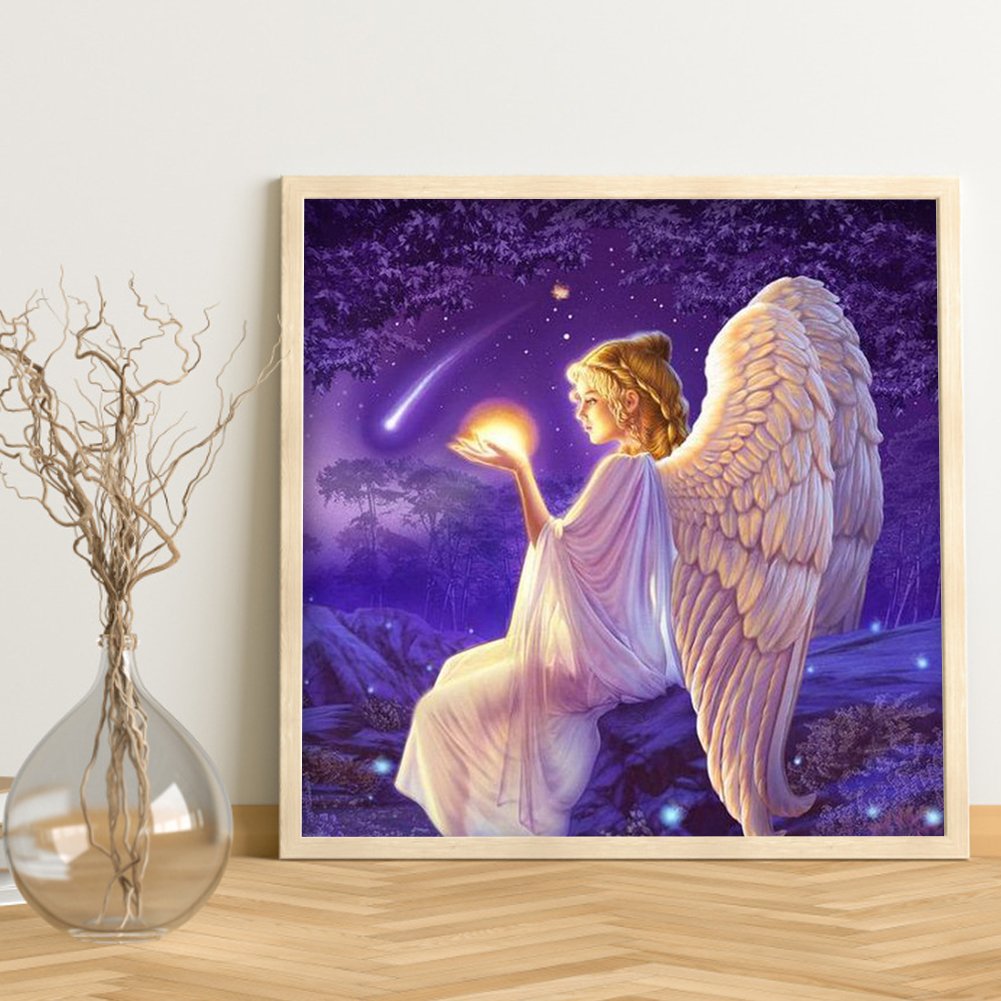 11ct Stamped Cross Stitch Angel (40*40cm)