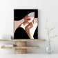 Modern Lady Hand Painted Canvas Oil Art Picture Craft Home Wall Decor