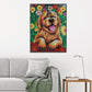 Pointed design shape, perfect size 2.8 mm/0.11". Dog Crystal Rhinestone Diamond Painting
