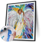 Angel Abstract Diy Oil Painting By Numbers On Canvas Kit