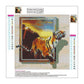 5D DIY Diamond Painting Kit - Full Round - Tiger In The Picture