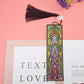 DIY Special Shaped Diamond Painting Creative Leather Tassel Bookmark Crafts
