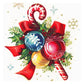 11ct Stamped Cross Stitch Christmas Candy Cane (40*40cm)