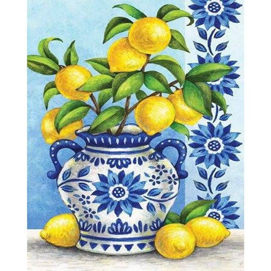 Paint By Number Oil Painting Lemon(50*40cm)