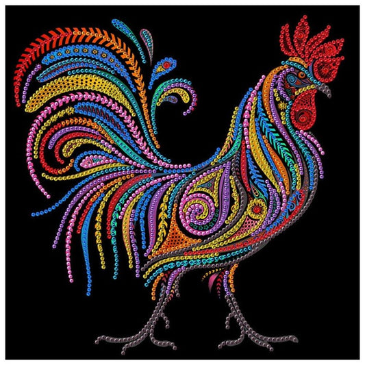 Special Shaped DIY Diamond Painting - Crystal Rhinestone - Rooster