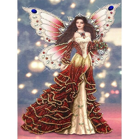 Angel princess full drill crystal rhinestone diamond embroidery