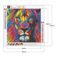 Diamond Painting - Full Round - Colorful Lion