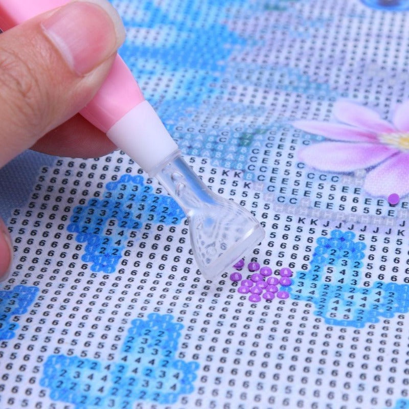 Pink Cartoon Diamond Painting Point Drill Pen