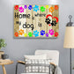 Diamond Painting - Full Round - Home with Dog