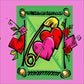 5D Diy Love Heart Full Round Beads Art