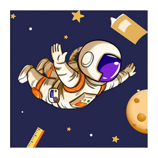 Space Man Full Round Beads Art Craft