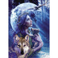 Diamond Painting - Partial Round - Beauty Wolf