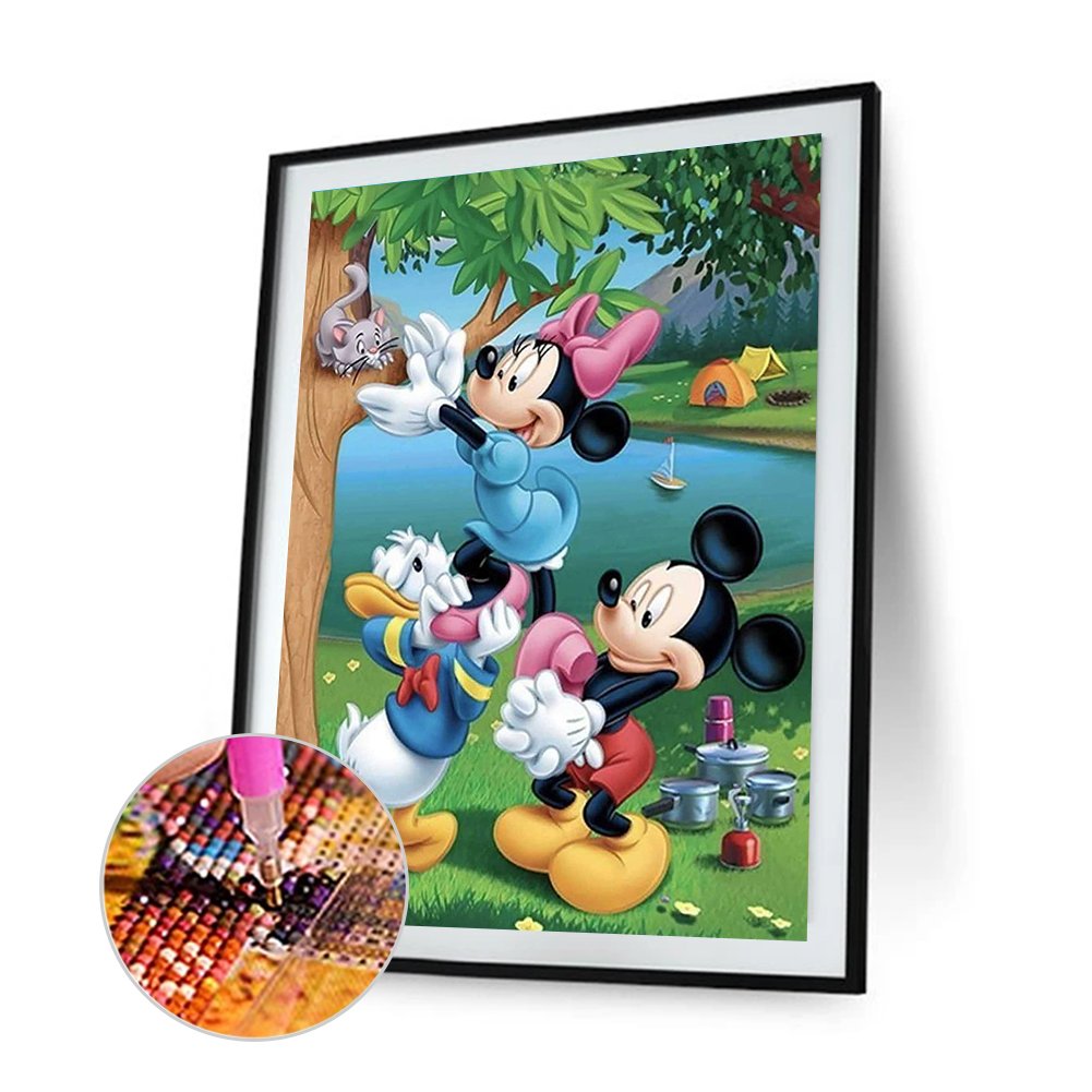Diamond Painting - Full Round - Mouse Disney