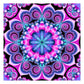 Diamond Painting - Full Round - Mandala Geometric Flower