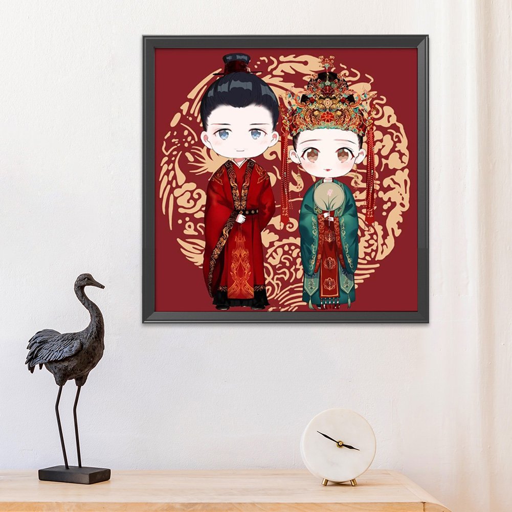 11ct Stamped Cross Stitch - Chinese Wedding(60*60cm)