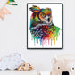 14ct Stamped Cross Stitch - Colorful Owl (43*32cm)