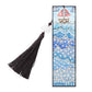 DIY Special Shape Diamond Painting Bookmark Tassel Embroidery Wave Crafts