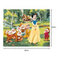 Painting By Numbers Princess Dwarfs Handpainted Oil Drawing Size