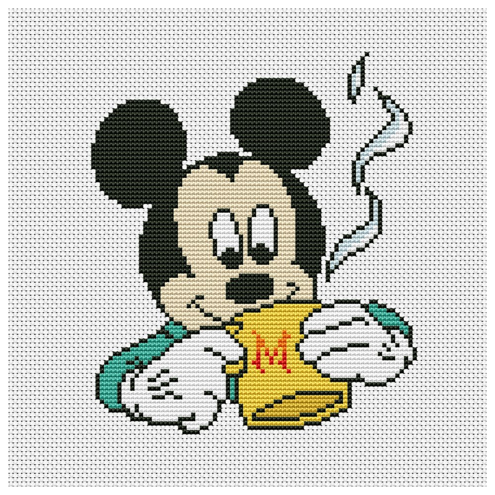 11ct Stamped Cross Stitch Mickey Mouse (30*30cm)