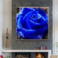 Diamond Painting - Full Round - Blue Rose 1
