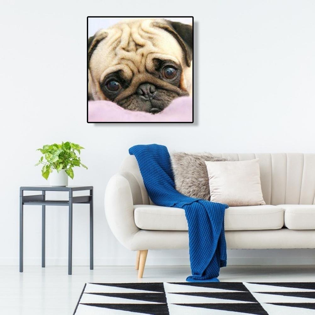 Pintura de diamantes - Ronda completa - Perro 6