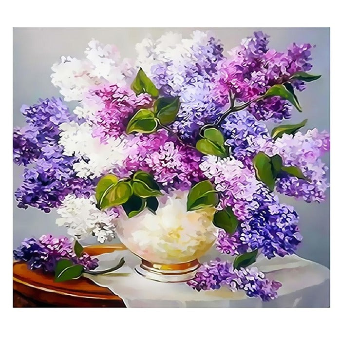 Lavender Flower Digital Oil Painting Kits