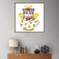 Diamond Painting - Partial Round - Cup Cat A