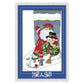 14ct Stamped Cross Stitch Santa Claus Sock (49*34cm)
