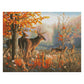 11ct Stamped Cross Stitch Forest Deer(50*40cm)