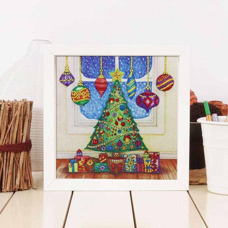 Christmas Tree DIY 5D Crystal Rhinestone Diamond Painting【diamondpaintingsart】