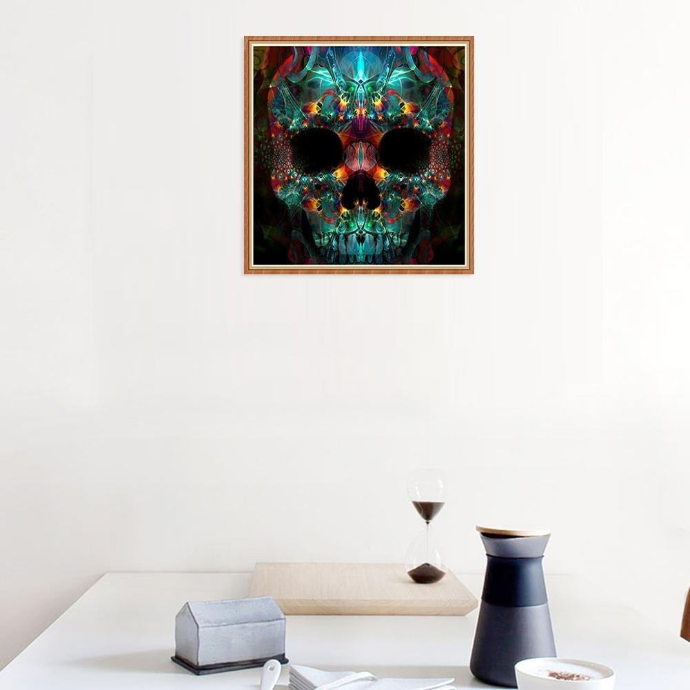 5D DIY Diamond Painting - Full Round - Skull Head